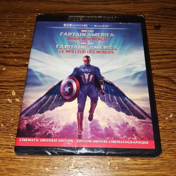 Captain America: Brave New World (4K Ultra HD/Blu-Ray, Canadian, 2025) - Picture 1 of 3
